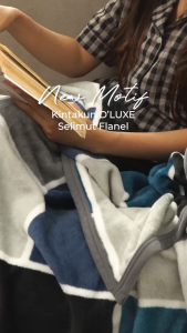 USHOP Kintakun Selimut Dluxe MicroFlannel 160x200 Anak Dewasa Bahan 100% Polyester Lembut Halus