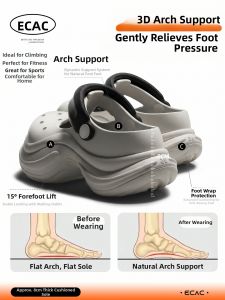 ECAC | Arch Support Thick Sole Platform Sandals Women