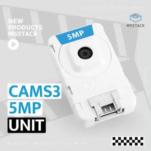 M5Stack | Mô-đun Camera WiFi M5Stack Unit-CAMS3 5MP PY260 Với Lõi Điều Khiển ESP32-S3-WROOM-1 Dành Cho Bảng Phát Triển Giám Sát Từ Xa