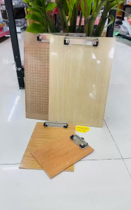 Bìa Kẹp Trình Ký Gỗ A4-A5-A6 Có Màng Co Chống Thấm Nước-Giao Màu Ngẫu Nhiên Tùy Đợt Gỗ