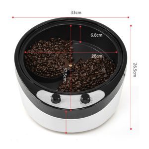 Electric Coffee beans Home coffee roaster machine roasting non-stick coating baking tools household Grain drying 1200W