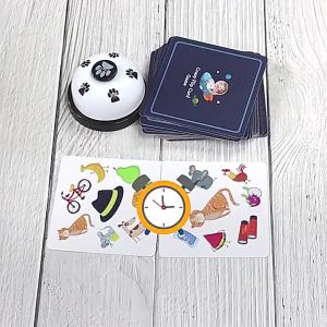 การ์ดเกมพลิกได้ ของเล่นเสริมการศึกษา สําหรับเด็ก และผู้ปกครอง