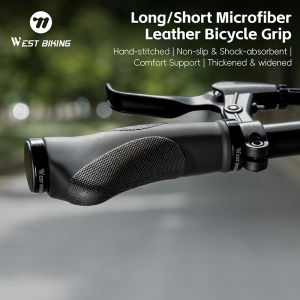 West Biking | WEST BIKING Bike Grips Ergonomic MTB Handlebar Cover For Variable Speed Bike Anti-slip Shock Absorption Bicycle Grips Bike Parts