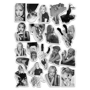 Rose JENNIE You & Me 2024 Waterproof Mobile Phone Stickers Ink Powder Cartoon Anime Accessories NCTDREAM Brand