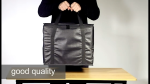 1 PC Non Woven Insulation Bag Large Capacity Waterproof Aluminum Foil Picnic Handbag Reusable Foldable Shopping Bag 