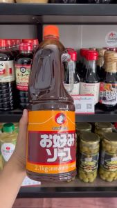 Sốt bánh bạch tuộc Takoyaki Sốt Bánh Xèo Nhật Bản - OKONOMI SAUCE 2.1KG