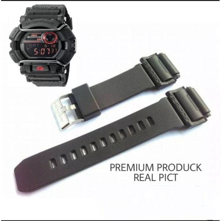 G shock gd 400 rabber g shock Watch STRAP GD-400 Black Rubber with ...