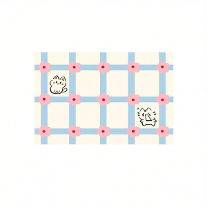 YUNHAOBUYI | Waterproof Striped INS Style Dog Bed