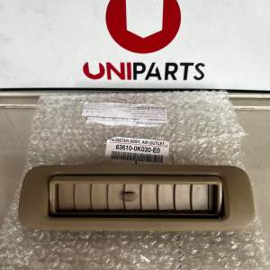 GENUINE/ORIGINAL TOYOTA REAR AIRCON VENT BROWN  FOR FORTUNER 2011-2015 63610-0K030-E0
