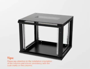 EXPOSE Network Cabinet 4U 6U 9U 12U Data Cabinet Wall-Mounted Server Rack for Switch Router CCTV Monitor