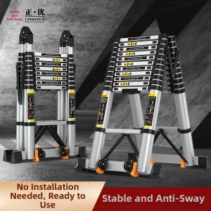 Heavy-duty Aluminum Multi-purpose Ladder