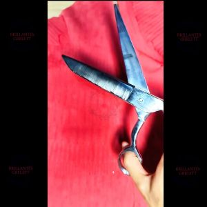 Tailor Scissors 8 Inches (Sharpened) Basyada Carbon Steel Quality Gunting Asero Dressmaking Shear - Asero Hair Cutting Shears - Hair Cutting