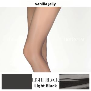 LimerenceM | Vanilla Jelly Aurore Glossy Mesh Seamless Thin Seductive Undergarment Stockings