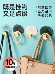 Transparent Traceless Strong Adhesive Wall Hooks for Bathroom Kitchen No Drilling Required Hanging Hooks Sticky Hooks