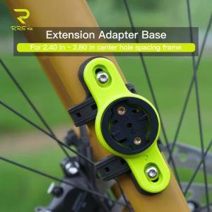 RRSkit | RRSKIT Road MTB Gravel Bikes Frame Extension Adapter Base With Garmin Base Supports Bike Computer/Bike Light/Phone/Action Camera