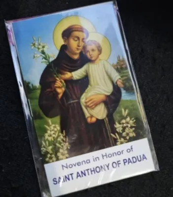 ST.ANTHHONY OF PADUA NOVENA PRAYER BOOKLET