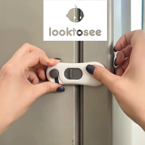 Child safety lock baby anti-pinch baby protection refrigerator lock drawer lock double door lock cabinet door lock