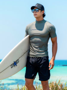 Swimsuit Mens Professional Diving Suit Surf Dive Skin Plus Size Swimming Trunks Sun Protection Hot Spring Body Men Swimming Suit