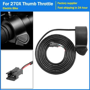Thumb Throttle for 270X Throttles Finger Electric Bike Accelerator Waterproof Right Hand E-Bicycle Speed Controller Accessories