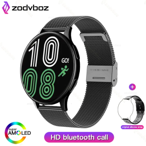 2025 New Women Bluetooth Call Smart Watch Heart Rate Blood Pressure Monitoring Smartwatches IP67 Waterproof Men Smartwatch+Box