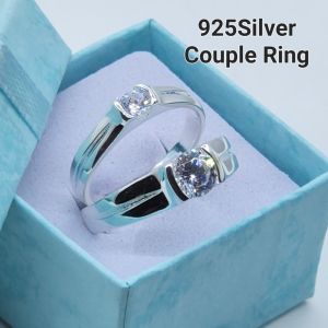 (BR2549)Original 925 silver ring/couple ring cincin perak 925