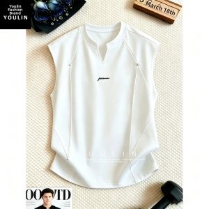 YOULIN | American Style Rivet V-Back Tank Top
