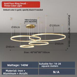 Modern Minimalist Luxury Pendant Light