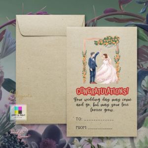 Customized Money Envelope for Wedding 50 PCS