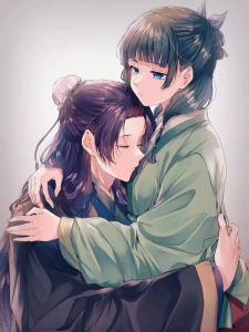 Bandai | Nhân Vật Anime A-Apothecary D-Diaries Hiện Đại Trang Trí Treo Tường Tranh Sơn Dầu Bằng Số Trang Trí Nhà Cho Phòng Khách Tặng Không Gọng