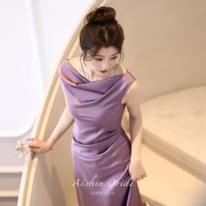 AISHINI | High Quality Flattering Red Bride Gown
