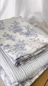 🇲🇾 𝗥𝗘𝗔𝗗𝗬 𝗦𝗧𝗢𝗖𝗞 𝟮𝟰𝗵𝗼𝘂𝗿𝘀🚚 SNOW VINTAGE 1200TC 35CM Pure Cotton Bedsheets Set Flora Series