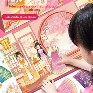 Yoursoulbird | Magnetic Dress-up DIY Sticker Book for Children 3-6 Years