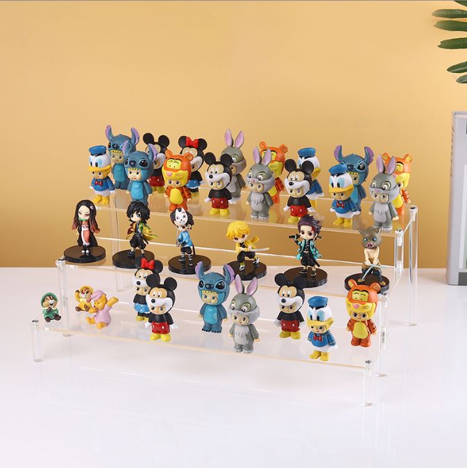 Acrylic Display Stand | Mini Doll Storage | Display Rack | Cosmetic ...