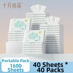 SHI YUE JIE JING | Ultra Soft & Moisturizing Baby Facial Tissues