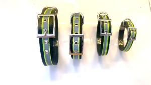 (Rẻ Vô Địch) VÒNG CỔ PHẢN QUANG 2 LỚP 4 SIZE DƯỚI 25KG CHO CHÓ KHÓA HỢP KIM