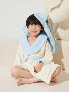 potatokids | Quick-Dry Thickened Warm Bathrobe For Boys And Girls