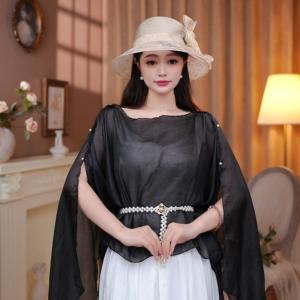 Khăn Choàng Cổ Lụa Chống Nắng Mùa Hè 2025 Cho Nữ Hình Chữ Nhật Polyester Trang Phục Thường Ngày Thời Trang Đa Năng Du Lịch Chụp Ảnh