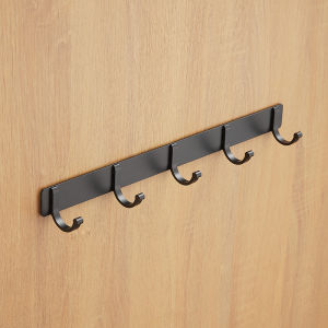 Door-mounted No-drilling Bathroom Hooks