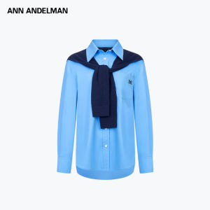 ANN ANDELMAN | Loose Silhouette Fake Two-Piece Shirt Autumn