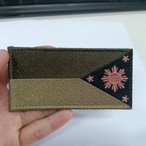 RIGHT ARM PH FLAG PATCH (REVERSE PH FLAG PATCH) SEWING