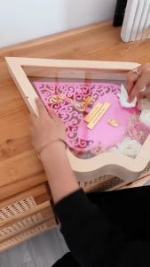 CUSTOM WARNA MAHAR JAVANESE SERIES MAHAR GUNUNGAN WAYANG 40CM