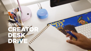 SANDISK Creator Desk Drive Desktop External SSD USB Type C Up To 1000MB/s