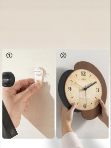 MEISD | Art Deco Silent Wall Clock