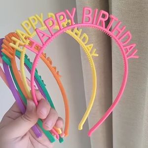 Zaman Now: Bando Happy Birthday Desain Warna-Warni Gaya Korea untuk Dekorasi Pesta Ulang Tahun