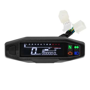 RYSJM | Motorcycle Speedometer Digital Meters Instrument Oil Gauge Tachometer Cluster Turn Signal Light Indicator or With Bracket/Sensor