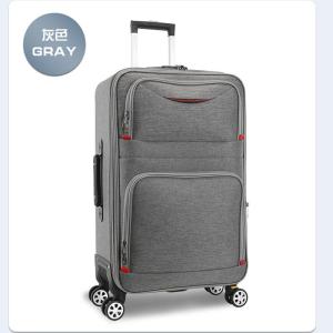 Oxford Cloth Luggage Bag with Combination Lock Travel Suitcase Large Capacity 24 28 Inch Pull Rod for Men And Women
