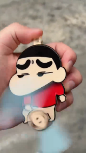 Fan Lelucon Gantungan Kunci / Kipas Key Chains / Mainan Kipas Liontin / Shinchan Kucing Anjing Gantungan