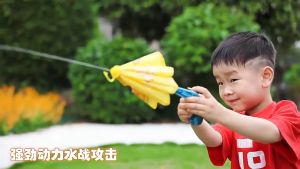 【Timeles】ปืนฉีดน้ำ ปืนฉีดน้ําร่ม 2in1 สงกรานต์ สำหรับเล่นหน้าร้อน ของเล่นเด็กกลางแจ้ง ของเล่นน้ำ ฉีดน้ำ