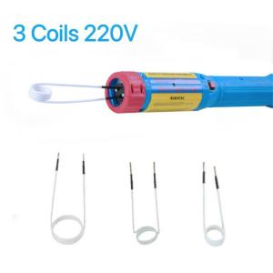 NEW 1100W Mini Flameless Magnetic Induction Heaters 110V/220V Car Bolt Remover Repair Tools  with 3/8Coils