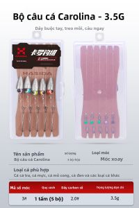 HISTAR | Bộ Dây Mồi Đa Năng Cho Cá Bass và Cá Bống